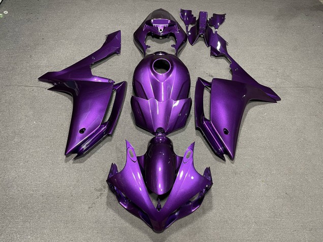 Glanz Lila 2007-2008 R1 Motorrad Verkleidung