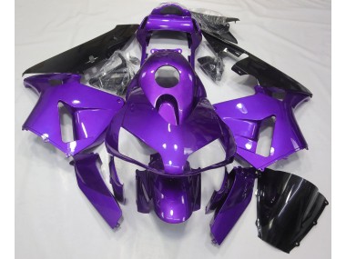 Glanz Lila Schlicht 2003-2004 CBR600RR Motorrad Verkleidung