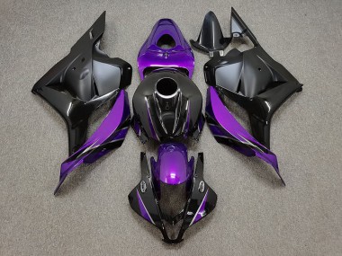 Glanz Lila & Schwarz 2009-2012 CBR600RR Motorrad Verkleidung
