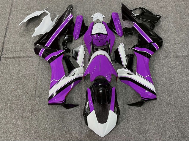 Glanz Lila Weiß & Schwarz 2017-2023 CBR1000RR Motorrad Verkleidung