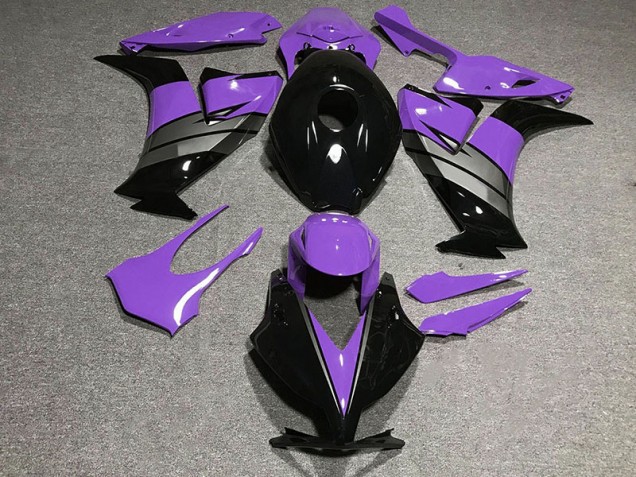 Glanz Lila Schwarz & Grau 2012-2016 CBR1000RR Motorrad Verkleidung