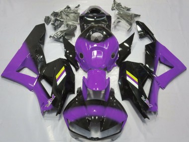 Glanz Lila & Schwarz Verblassend 2013-2023 CBR600RR Motorrad Verkleidung
