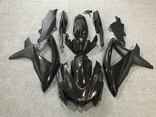 Glanz/Matt Schwarz 2008-2010 GSXR 600-750 Motorrad Verkleidung