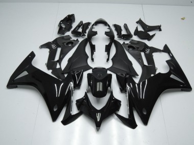 Glanz & Matt Schwarz 2013-2015 CBR500RR Motorrad Verkleidung