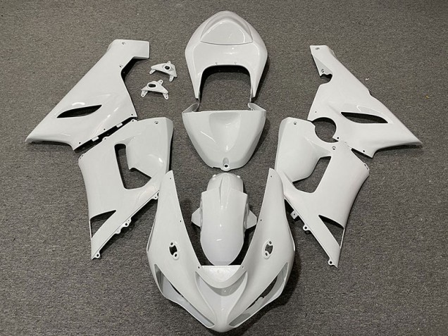 Glänzend Weiß 2005-2006 ZX6R Motorrad Verkleidung