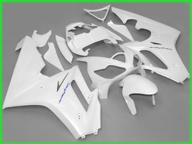 Glänzend Weiß 2006-2008 Daytona 675 Motorrad Verkleidung