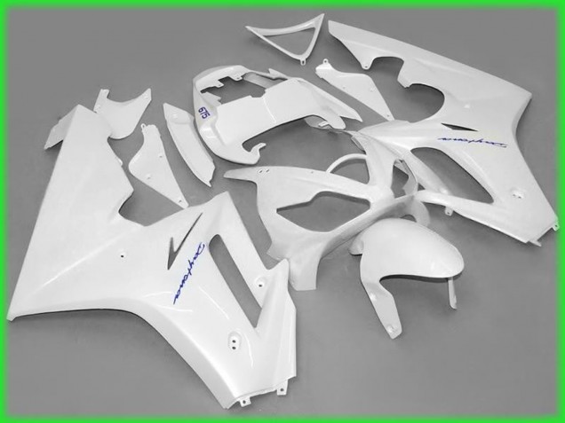 Glänzend Weiß 2006-2008 Daytona 675 Motorrad Verkleidung
