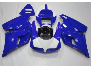 Glänzend Blau & Weiß 1993-2005 Ducati 996 748 916 998 Motorrad Verkleidung