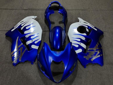 Glänzend Blau & Weiß 1997-2007 GSXR 1300 Motorrad Verkleidung