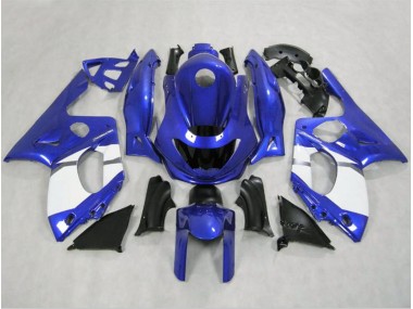 Glänzend Blau & Weiß 1998-2007 YZF600 Motorrad Verkleidung