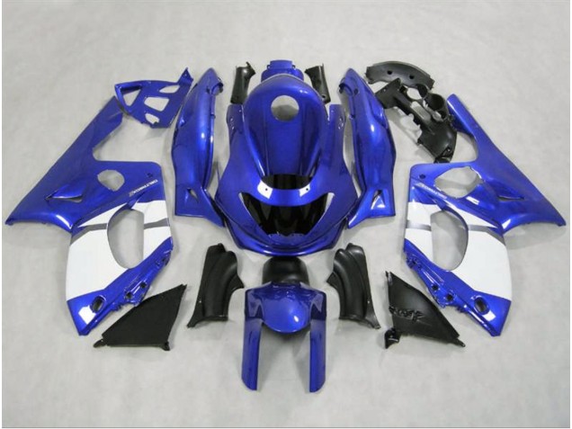 Glänzend Blau & Weiß 1998-2007 YZF600 Motorrad Verkleidung
