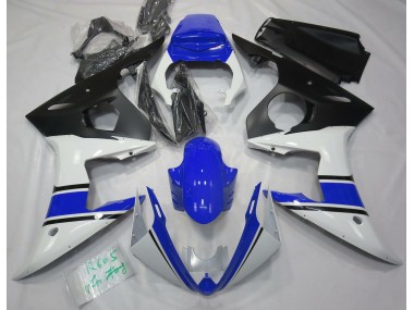 Glänzend Weiß & Blau 2003-2004 R6 Motorrad Verkleidung