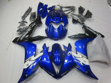Glänzend Blau Weiß 2004-2006 R1 Motorrad Verkleidung