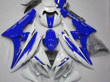 Glänzend Weiß & Blau 2006-2007 R6 Motorrad Verkleidung