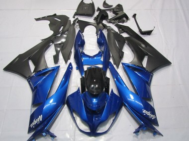 Glänzend Blau 2009-2012 ZX6R Motorrad Verkleidung