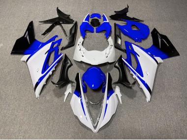 Glänzend Weiß & Blau 2013-2016 Daytona 675 Motorrad Verkleidung