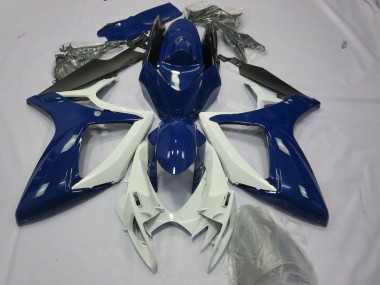 Glänzend Blau Dunkel 2006-2007 GSXR 600-750 Motorrad Verkleidung