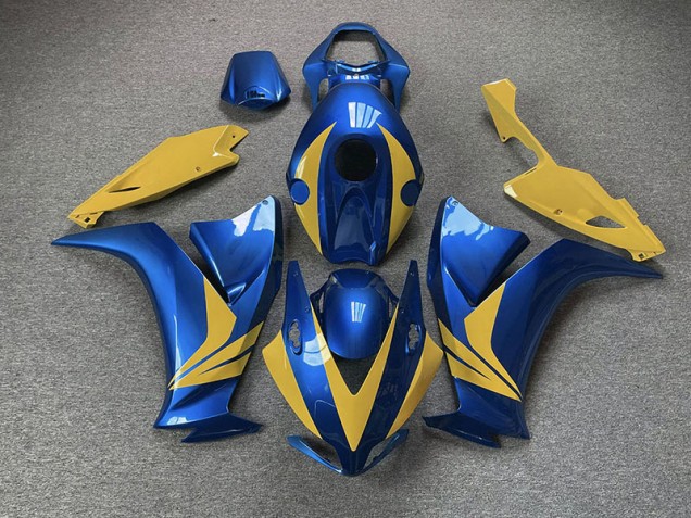 Glänzend Blau & Gelb 2012-2016 CBR1000RR Motorrad Verkleidung