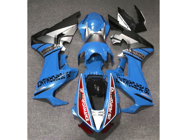 Glänzend Blau & Rot 2017-2023 CBR1000RR Motorrad Verkleidung