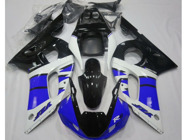 Glänzend Blau & Schwarz 1998-2002 R6 Motorrad Verkleidung