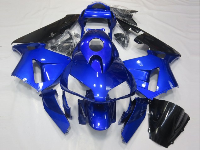 Glänzend Blau & Schwarz 2003-2004 CBR600RR Motorrad Verkleidung