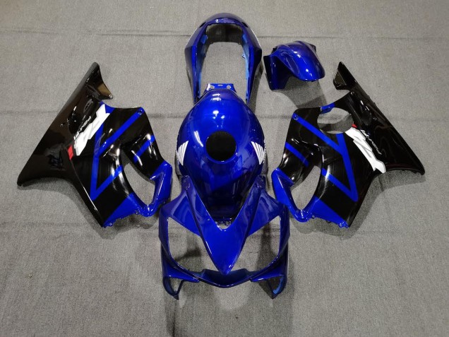 Glänzend Blau & Schwarz 2004-2007 CBR600 F4i Motorrad Verkleidung
