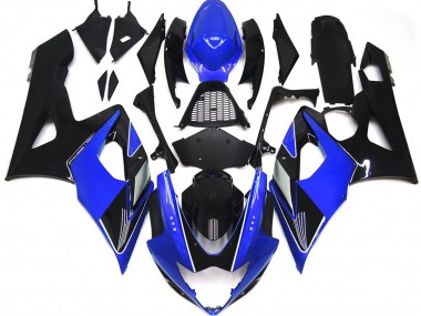 Glänzend Blau & Schwarz 2005-2006 GSXR 1000 Motorrad Verkleidung