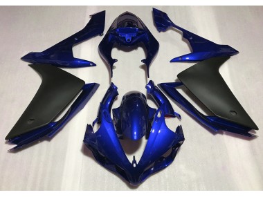 Glänzend Blau & Schwarz 2007-2008 R1 Motorrad Verkleidung