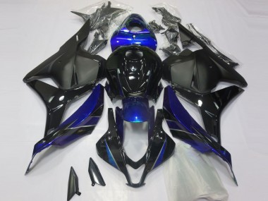 Glänzend Blau & Schwarz 2009-2012 CBR600RR Motorrad Verkleidung