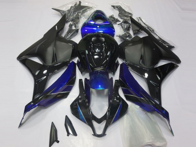 Glänzend Blau & Schwarz 2009-2012 CBR600RR Motorrad Verkleidung