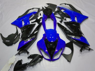 Glänzend Blau & Schwarz 2009-2012 ZX6R Motorrad Verkleidung