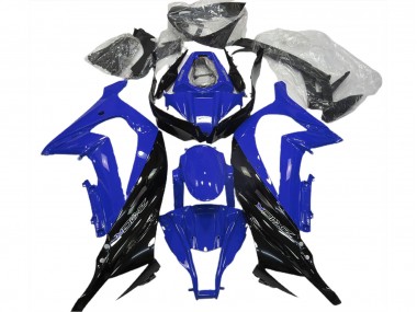 Glänzend Blau & Schwarz 2011-2015 ZX10R Motorrad Verkleidung