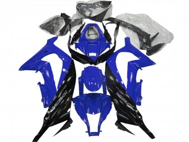 Glänzend Blau & Schwarz 2011-2015 ZX10R Motorrad Verkleidung