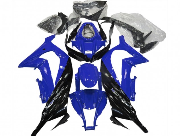 Glänzend Blau & Schwarz 2011-2015 ZX10R Motorrad Verkleidung