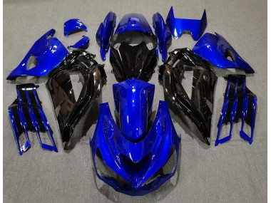 Glänzend Blau & Schwarz 2012-2021 ZX14R Motorrad Verkleidung