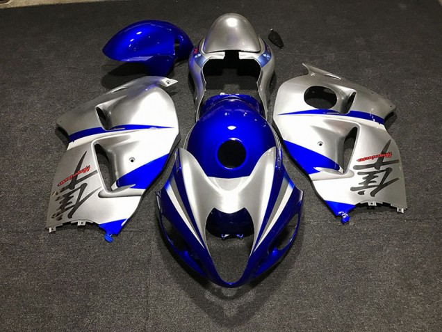 Glänzend Blau & Silber 1997-2007 GSXR 1300 Motorrad Verkleidung