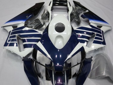 Glänzend Weiß & Blau Verblasst 2003-2004 CBR600RR Motorrad Verkleidung
