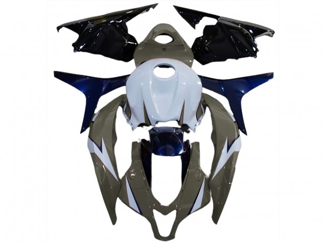 Glänzend Braun & Blau 2009-2012 CBR600RR Motorrad Verkleidung