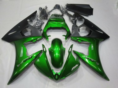 Glänzend Dunkelgrün 2005 R6 Motorrad Verkleidung