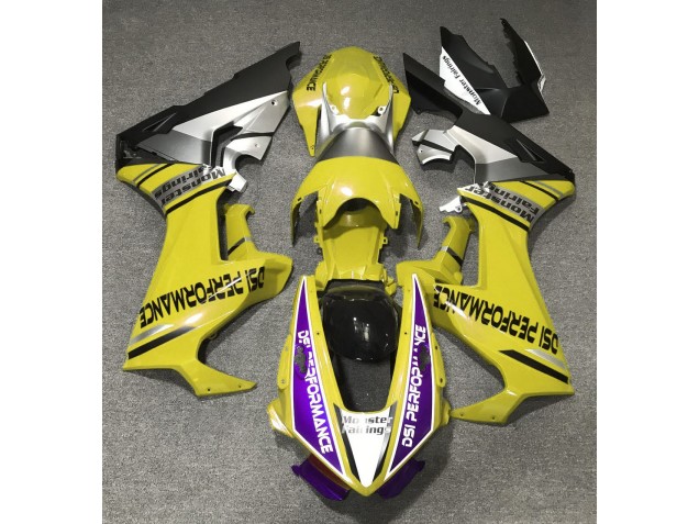 Glänzend Gelb & Lila 2017-2023 CBR1000RR Motorrad Verkleidung