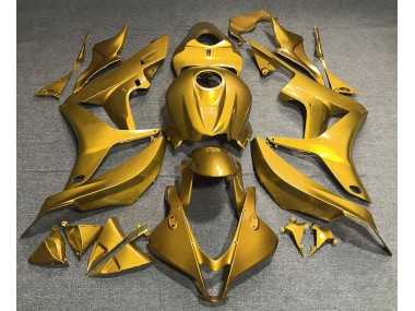 Glänzend Gold Plain 2007-2008 CBR600RR Motorrad Verkleidung