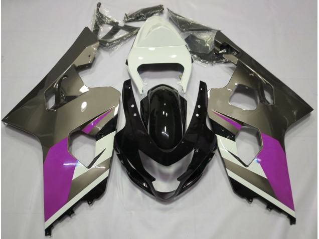 Glänzend Grau 2004-2005 GSXR 600-750 Motorrad Verkleidung