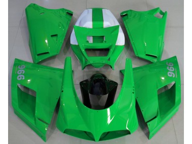 Glänzend Grün 1993-2005 Ducati 996 748 916 998 Motorrad Verkleidung