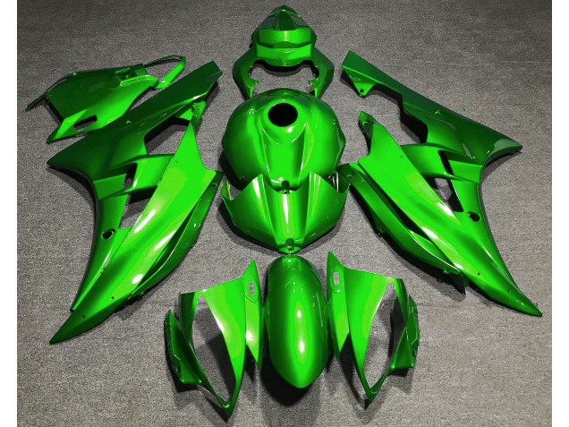 Glänzend Grün 2006-2007 R6 Motorrad Verkleidung