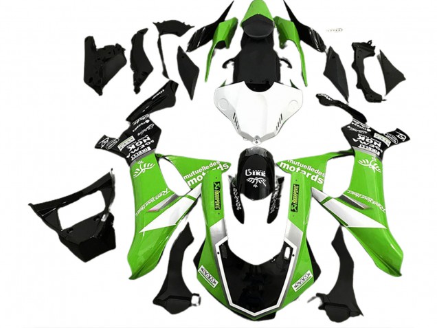 Glänzend Grün Logo-Stil 2015-2019 R1 Motorrad Verkleidung