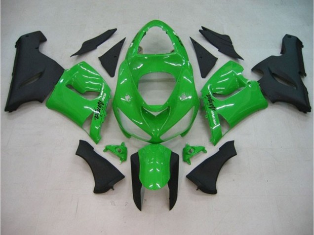 Glänzend Grün Matt 2005-2006 ZX6R Motorrad Verkleidung
