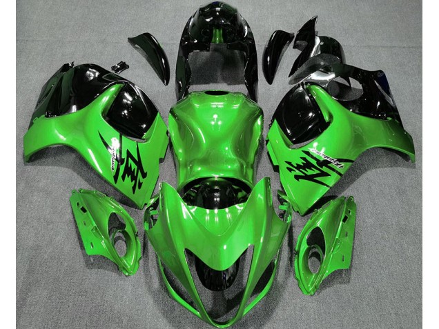 Glänzend Grün & Schwarz 2008-2020 GSXR 1300 Motorrad Verkleidung