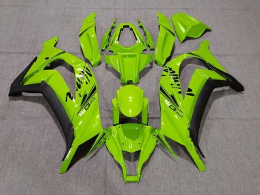 Glänzend Grün & Schwarz 2011-2015 ZX10R Motorrad Verkleidung