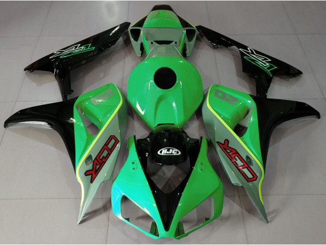 Glänzend Grün & Schwarz Cbr-Stil 2006-2007 CBR1000RR Motorrad Verkleidung