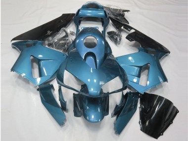 Glänzend Hellblau 2003-2004 CBR600RR Motorrad Verkleidung